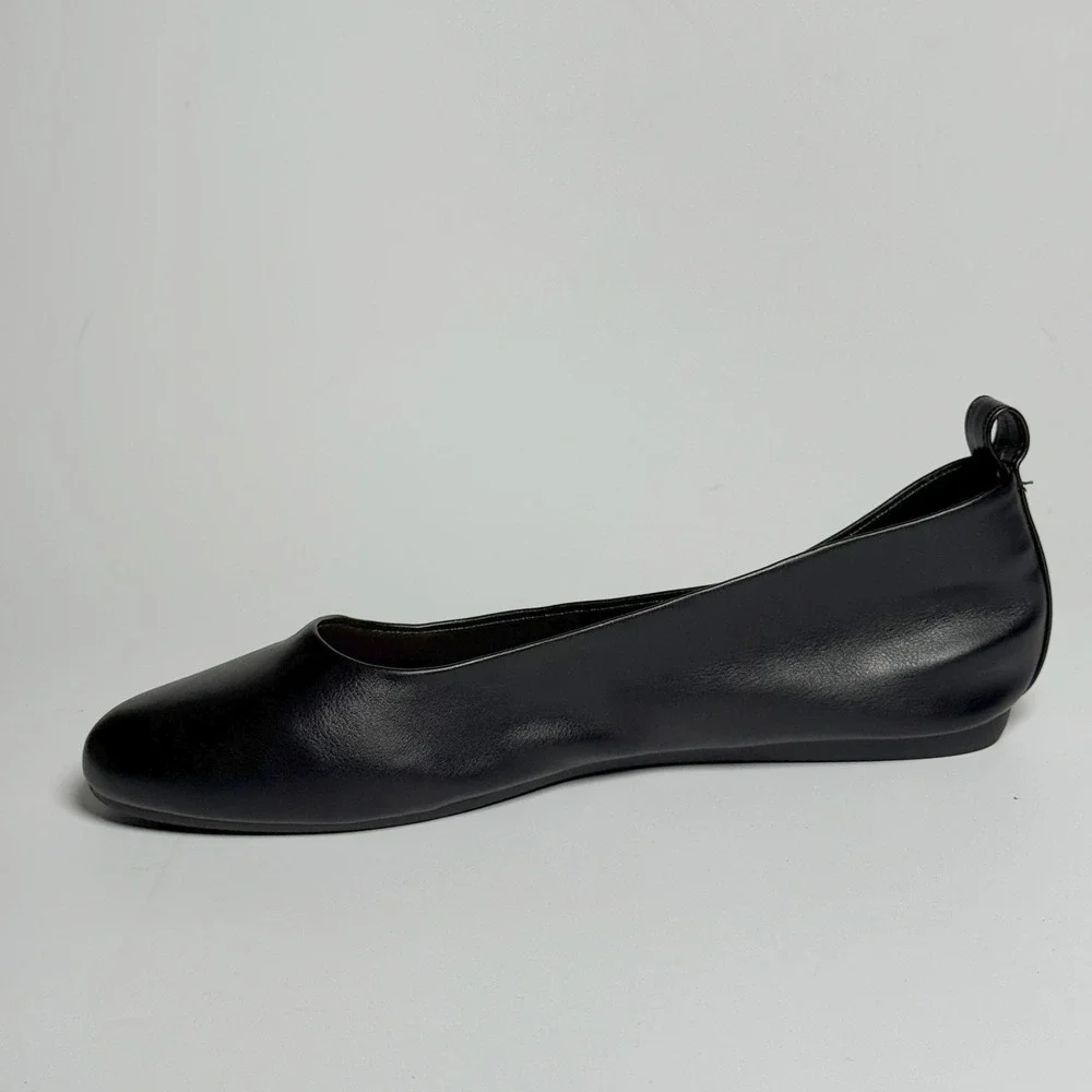 Cushionaire Wink Black Memory Foam Ballet Flats Womens 9M Slip On Comfort Shoes - Picture 8 of 11